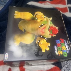 The Super Mario Bros Movie Premium 7” Bowser Jakks 2023 Nintendo NEW