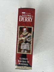 WELCOME TO DERRY NECA Ultimate Bob Gray Pennywise The Dancing Clown Figure NEW