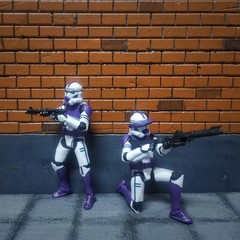 3.75 Inch Clone Trooper 1/18 501st 187th Legion Shock Action Figure REX ARF Toy.