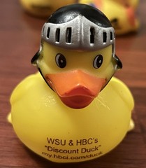 Lot of 4 Promo Rubber Ducks – Ken Ganley Jeep, Autodesk, Tootris, WSU & HBC