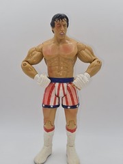 Rocky Balboa Bloody Variant Rocky 4 WWE WWF WCW RARE Mattel JAKKS HASBRO Boxing