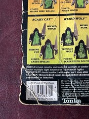 Sealed, 1986 Super Naturals: Weird Wolf, Evil Ghostling. Tonka #6570