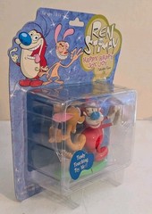 Ren & Stimpy Happy Happy Joy Joy Tushy Touching Edition Rare!! Sealed!!