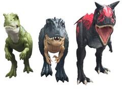Jurassic World Dinosaur Figure Lot Ceratosaurus Mapusaurus Carnotaurus Mattel