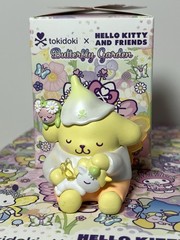 Tokidoki Hello Kitty & Friends Butterfly Garden Pompompurin 3″ Vinyl Figure New