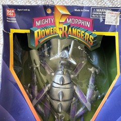 SCORPITAN Power Rangers Evil Space Aliens Deluxe Figure Bandai 1995 SEALED READ!