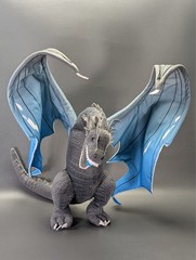 Game of Thrones Icy Viserion Ice Dragon Jumbo Plush
