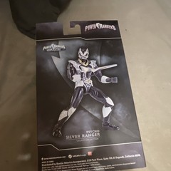 Bandai Power Rangers In Space SDCC Psycho Silver Ranger Legacy Figure w/ Sword