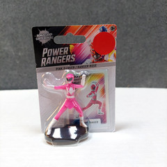 New Power Rangers Figures Mini Cake Toppers SET of 5 Red Blue Green Black Pink
