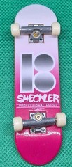 TECH DECK Plan B Professional Model Ryan Sheckler Pink and White Fingerboard