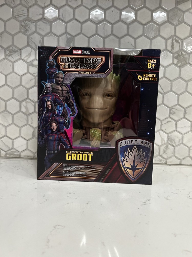 Marvel Remote Control Groot BRAND NEW IN BOX NEVER OPENED