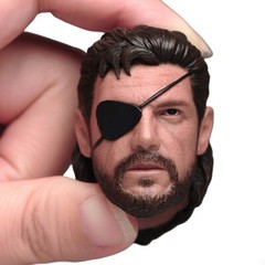 US 1:6 Head Sculpt Legend Snake Men One eye For 12″ Male Action Figure Doll Body