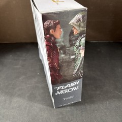 THE FLASH & ARROW ACTION FIGURE 2 PACK NEW DC COLLECTIBLES TV SHOW GREEN