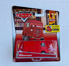 2014 Disney Mattel Pixar Cars Brett Warnewagen Diecast Car Ye Left Turn Inn 7/7