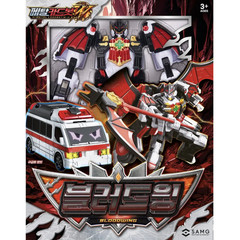 Metal Cardbot W Bloodwing Transforming Action Figure Robot Toy SAMG Korean