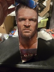 Mattel WWE Elite Collection Triple H vs Jeff Hardy 6″ Figures *Damage Box* New