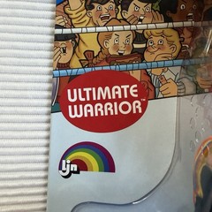Mattel WWE LJN Superstars Ultimate Warrior 8″ Blue Card Action Figure SEALED