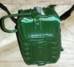 1988 GI Joe ARAH Hit & Run Target Airborne Assault Parachute Pack loose complete