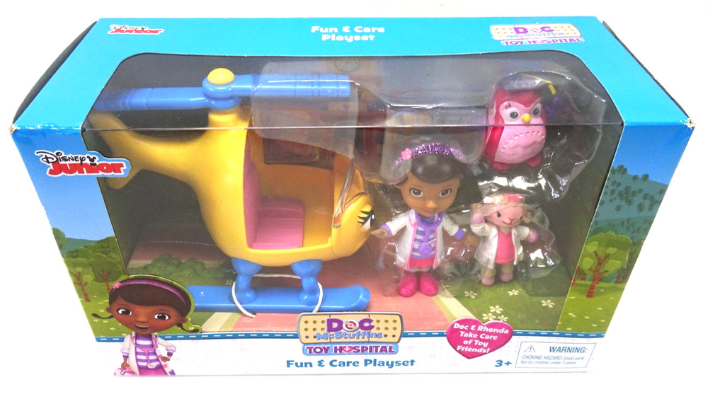 Disney Junior Doc McStuffins Toy Hospital Fun and Care Playset FACTORY SEALED