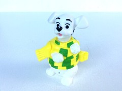 101 Dalmatians Wrapped in Scarf Figure, Vintage McDonald’s 1996