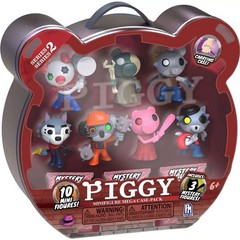 Roblox Piggy Series 2 Mystery Mini Figures Set w/ Carrying Case (10-Pack)