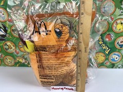 Pokemon Plush Charmander McDonald’s Doll 2001 stuffed figure go Poke Toy bag New