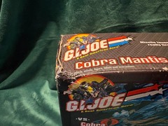 2001 G.I. Joe COBRA MANTIS SUB w/ COBRA MORAY NIB!!