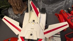 Transformers G1 Jetfire with paperwork and lots of parts – vintage 80s