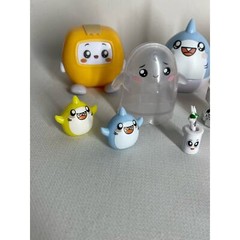 LankyBox Mini Figures Mystery Figs Lot of 15 No doubles Rocky Shark Sticky Ghost