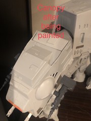 Star Wars Vintage 1981 Kenner AT-AT Canopy, Side Door, Battery Cover 3D Printed