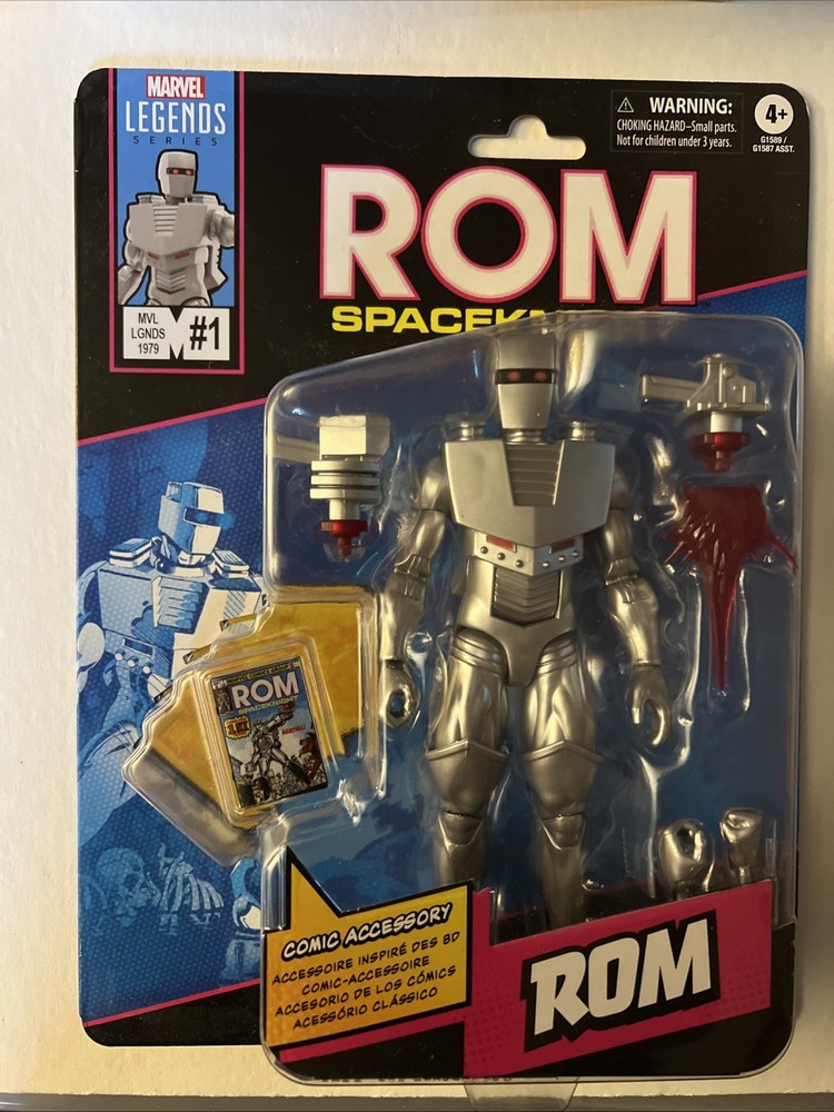 IN STOCK! Marvel Legends Rom Spaceknight Comics-Inspired 6-Inch AF BY HASBRO