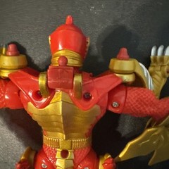 Power Rangers Mystic Force Red Ranger To Fury Dragon Loose Figure Bandai 2006