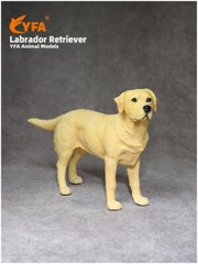 JJM Standing Labrador Retriever Dog Figure Model Xmas Gift Souvenirs Toy