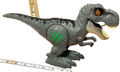 Robo Alive Attacking T-Rex Electronic Robotic Dinosaur Toy(Walks,Bites & Roars!)