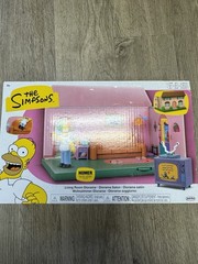 Jakks Pacific The Simpsons Living Room Diorama 2.5″ Figure Scale Playset New