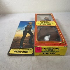 VTG 1973 Wyatt Earp Legends of the West Figure Excel Toy Hong Kong 9.5″ NIB New