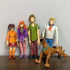 5″ Scooby-Doo 50th Anniversary Ghost Monster Fred Shaggy Action Figure Kids Toy