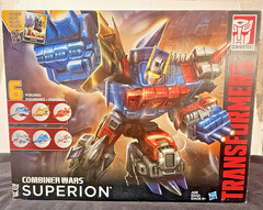 Transformers Combiner Wars Generations G2 Deluxe Superion BOXED **NEW + SEALED**