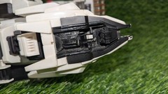 Tomy Zoids White Liger Zero Figure 2002 Robot Missing Parts Has Wear Works