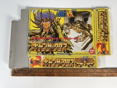 Saint Seiya Gold Cross Cloth Bandai 1987 Made in Japan (Box Only)