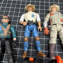 Jurassic Park 1990’s Figures Accessories LOT H3B2
