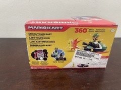 JAKKS Mario Kart – Spin Out Luigi with Banana – Brand New In Box