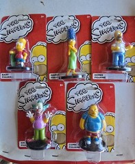 The Simpsons Figurines Monogram International 2015 Complete Set Of 5 Sealed