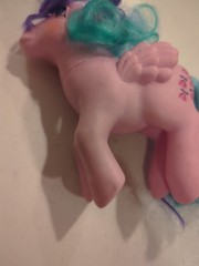 G1 MY LITTLE PONY MLP WHIZZER TWINKLE EYE PEGASUS 1985 PINK & BLUE