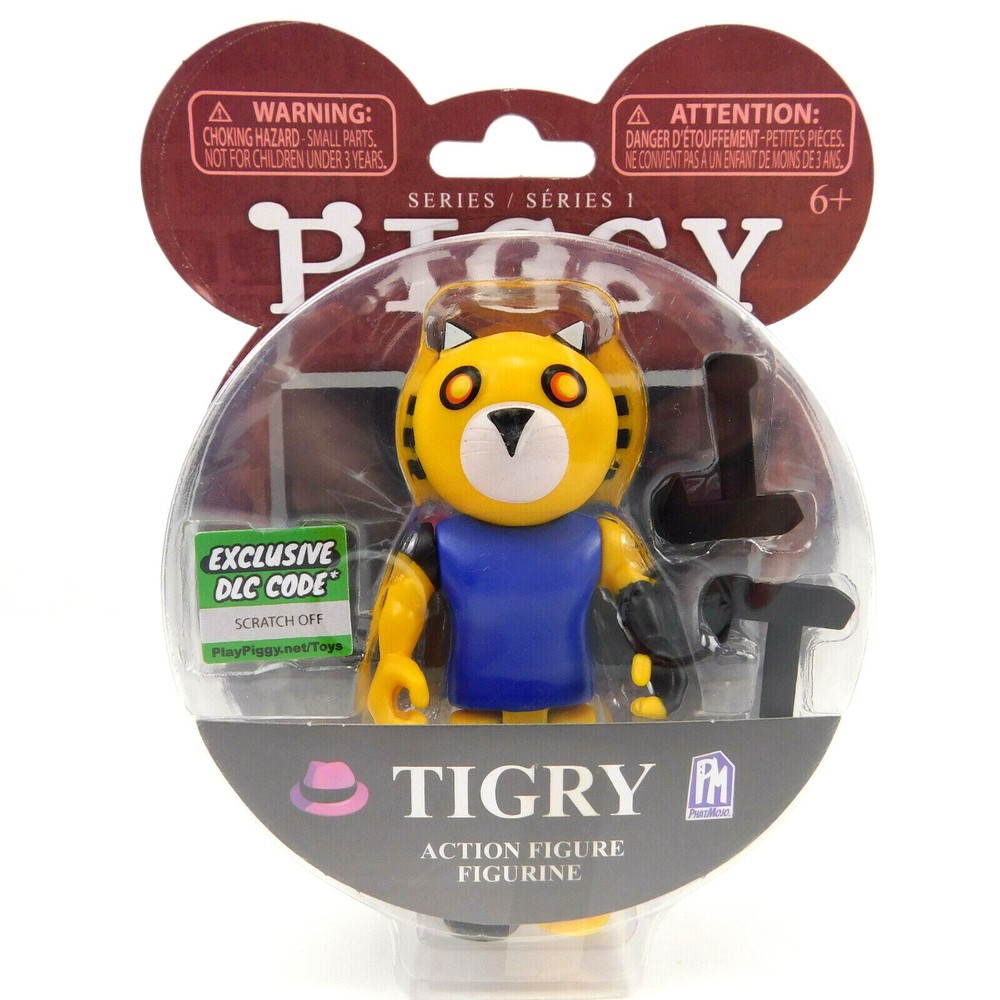 Roblox Piggy Series 1 TIGRY Figure with Exclusive Download Code Collectible NIB