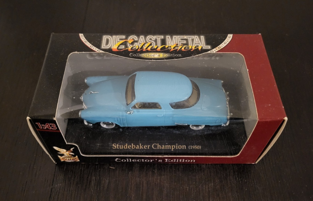 Studebaker Champion 1950 1:43 YAT MING Die Cast NEW MIB