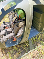 21st Century GI Joe 12″ 1/6 scale Ultimate Soldier Loach helicopter, COMPLETE