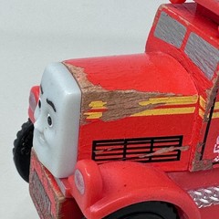 Thomas & Friends Wooden Railway Flynn Fire Truck Train Wood Engine Red