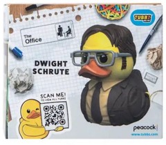 Official The Office Dwight Schrute Mini TUBBZ® Rubber Duck Collectible Numskull