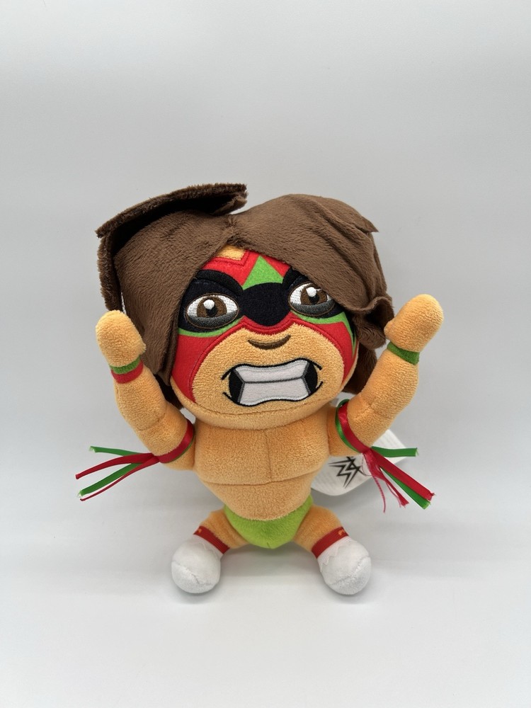 WWE The Ultimate Warrior WM Exclusive Plush 9.5” Figure Wrestling Stuffed 2023